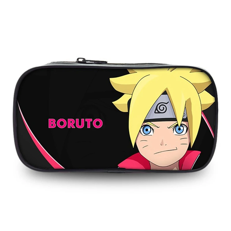 1 шт. аниме Boruto следующего поколения карандашей пенал Аниме фигурки с принтом в