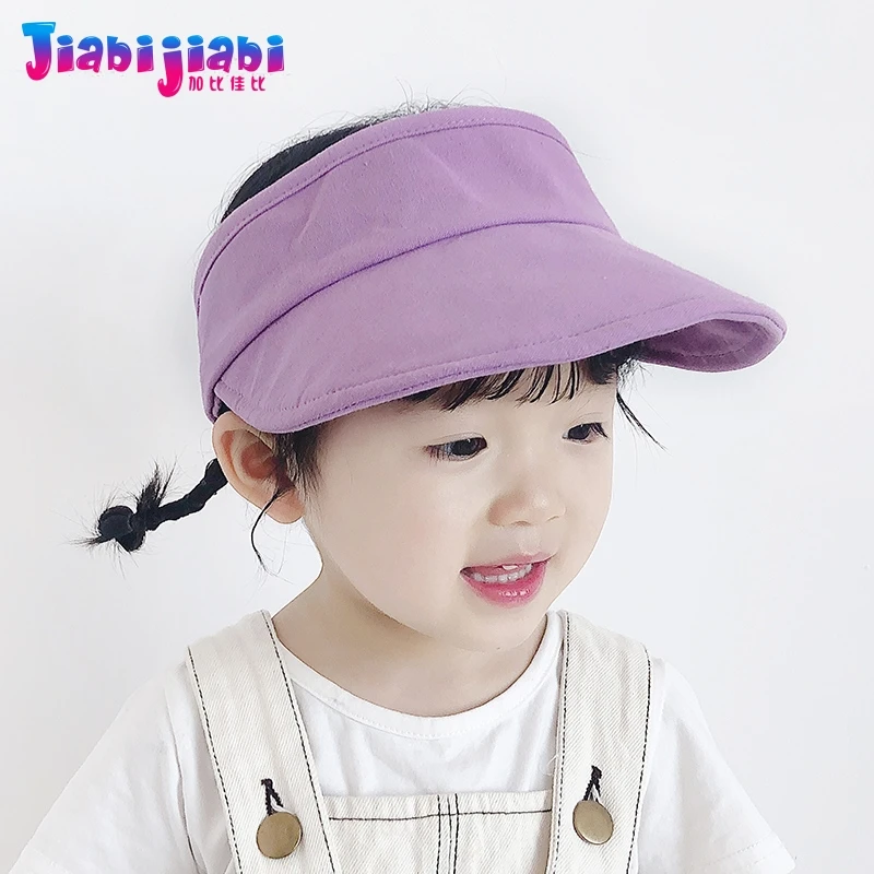 Детская летняя шляпа для мальчиков УФ Солнцезащитная бейсбольная кепка