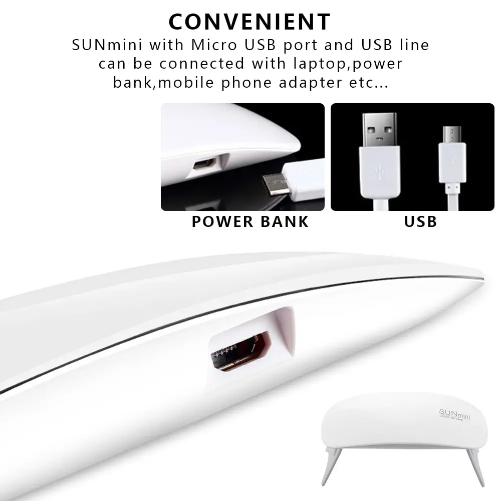 Горячая Сушилка для ногтей Светодиодный УФ лампа 24 Вт мини-лампа с USB для маникюра ЖК-дисплей сушка все Гель-лак для ногтей инструменты для дизайна ногтей
