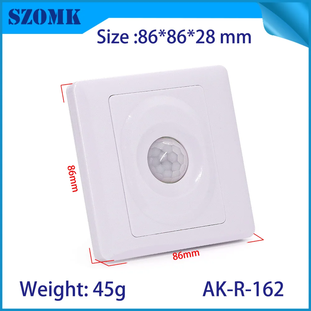 1 шт. инфракрасный датчик движения szomk 86*86*28 мм|Соединительные коробки для
