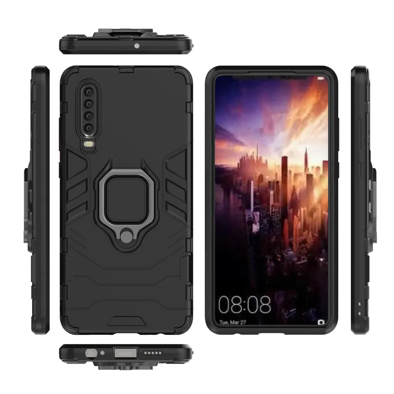 Противоударный армированный чехол с подставкой для Huawei P20 Pro Lite P smart 2019