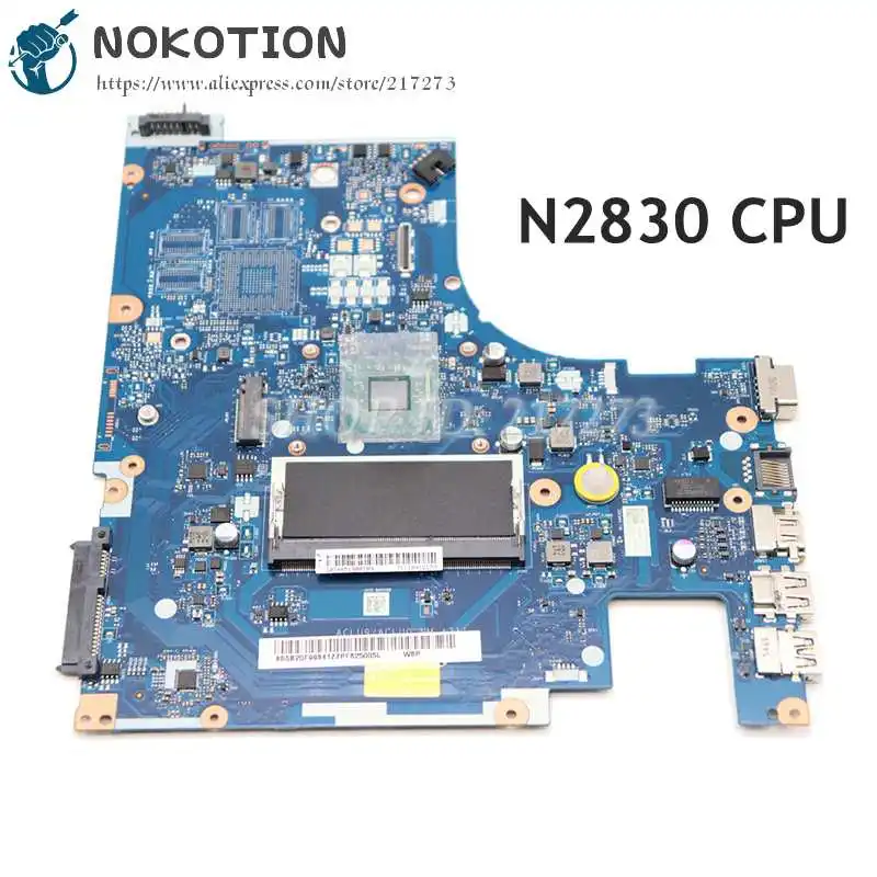 

Материнская плата NOKOTION ACLU9 для ноутбука lenovo Ideapad, системная плата SR1W4 N2830, процессор DDR3L