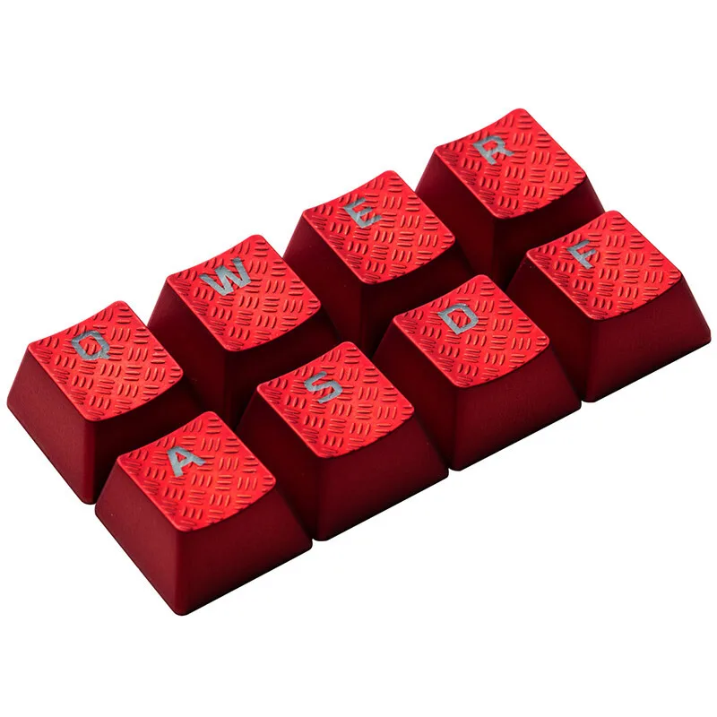 Kingston HyperX FPS& MOBA Gaming Key cap s Upgrade Kit для RGB Gaming механическая клавиатура клавишный геймер 8 шт. титановая Кепка для ключей