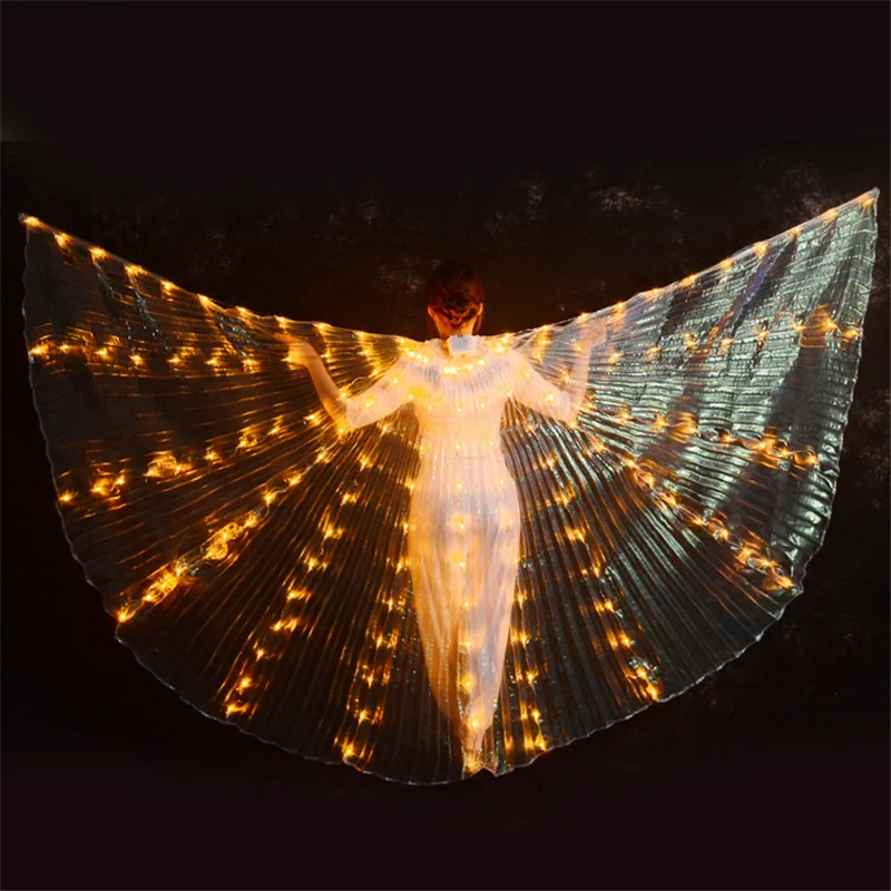 Новинка крылья палочки для взрослых светодиодный Isis с регулируемой лампой танца