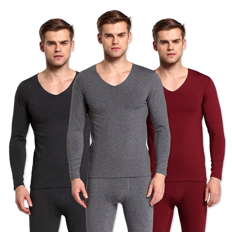 Мужское нижнее термобелье зимняя теплая одежда 2 предмета большие размеры штаны