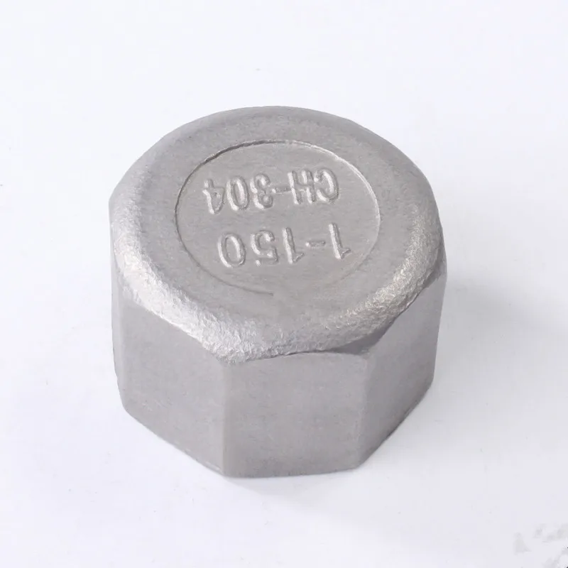 Концевая заглушка 1/8 дюйма 1/4 3/8 1/2 3/4 1-1/4 1-1/2 BSP с внутренней резьбой 304 фитинги из