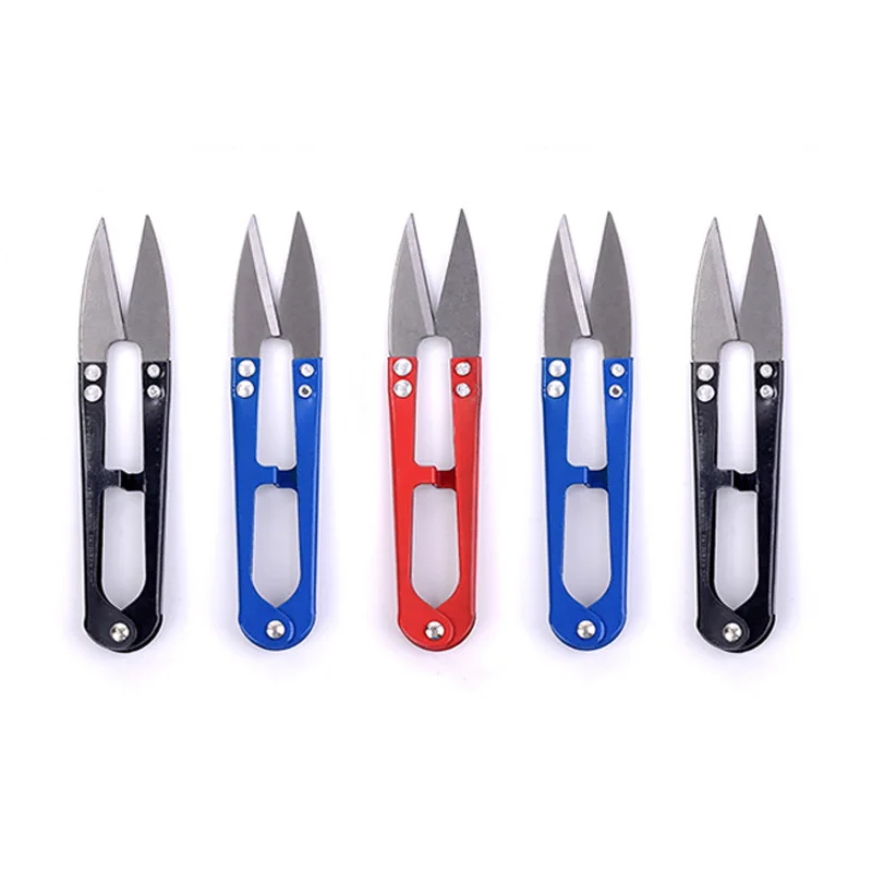 2 шт./лот нитевые ножницы для шитья пружина Вышивка Thrum Пряжа Ножницы крестом