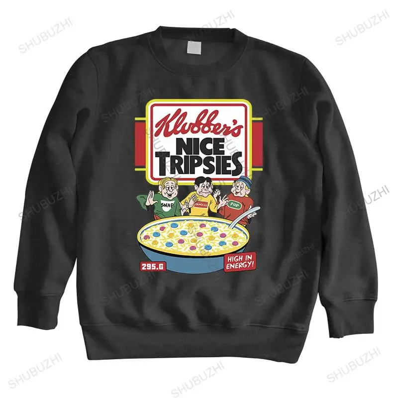 

men autumn black hoody vintage sweatshirt brand clothing Klubbers Nice Tripsies new arrived unisex cotton hoodie casual top