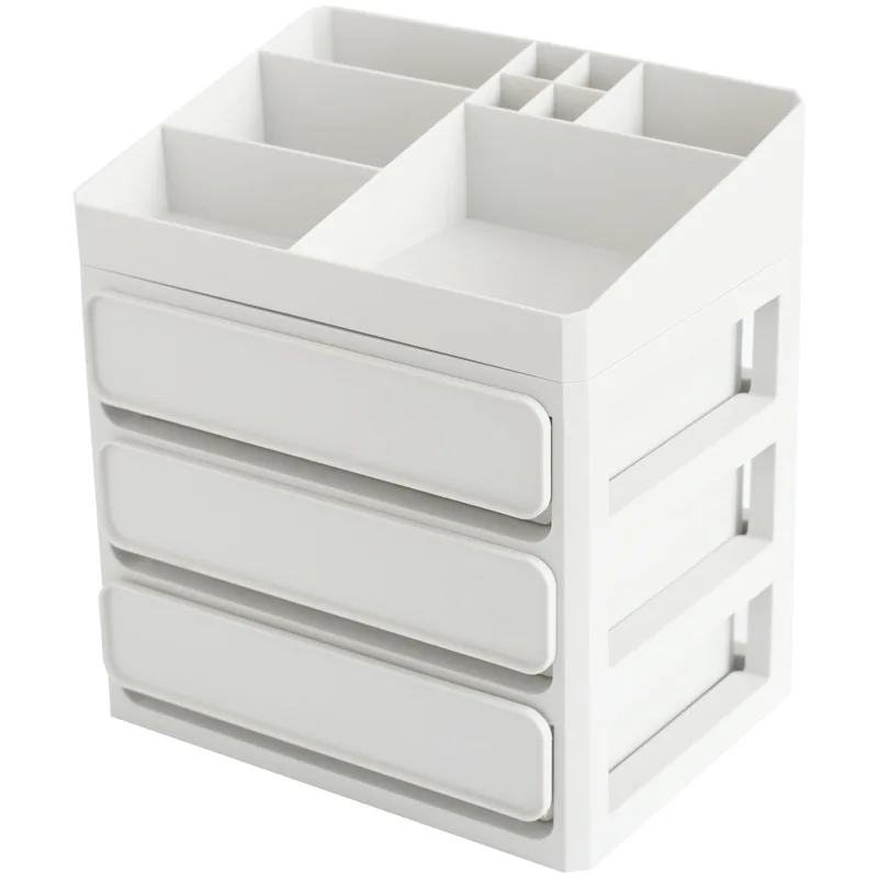 Ящик косметический ящик для хранения комод Органайзер настольный пластиковый