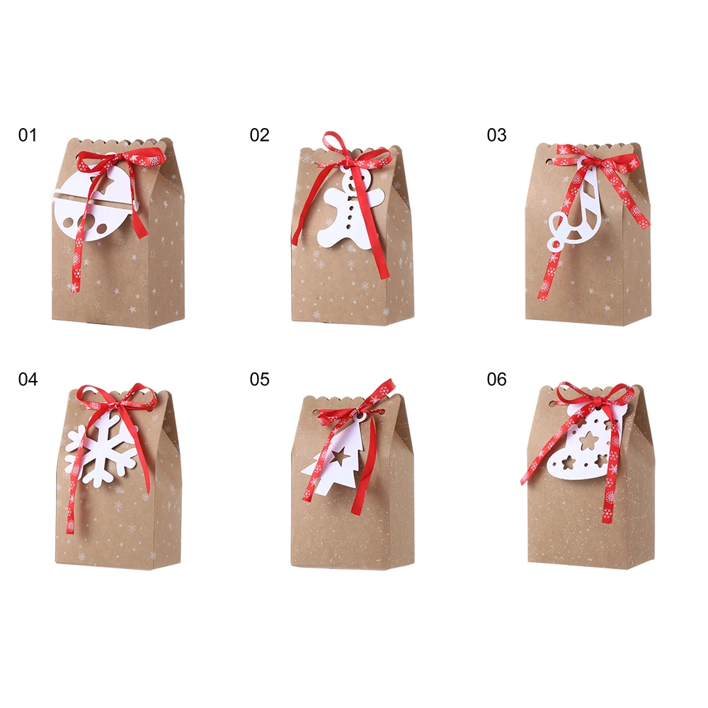 1 шт. пакет из крафт-бумаги для печенья конфет | Дом и сад