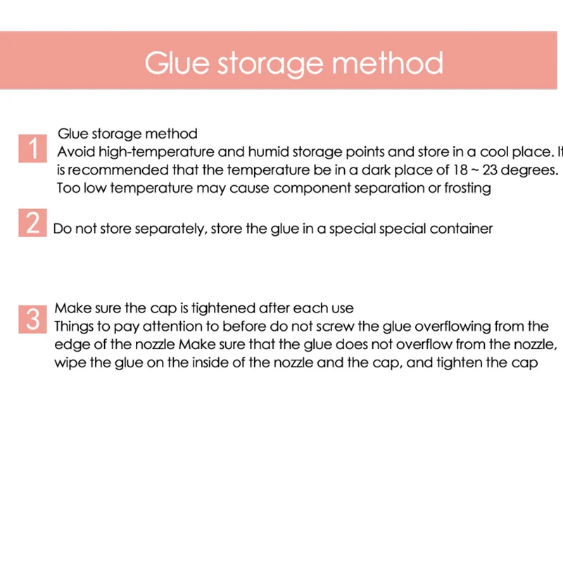 Клей для наращивания накладных ресниц практики стимуляции искусственных не