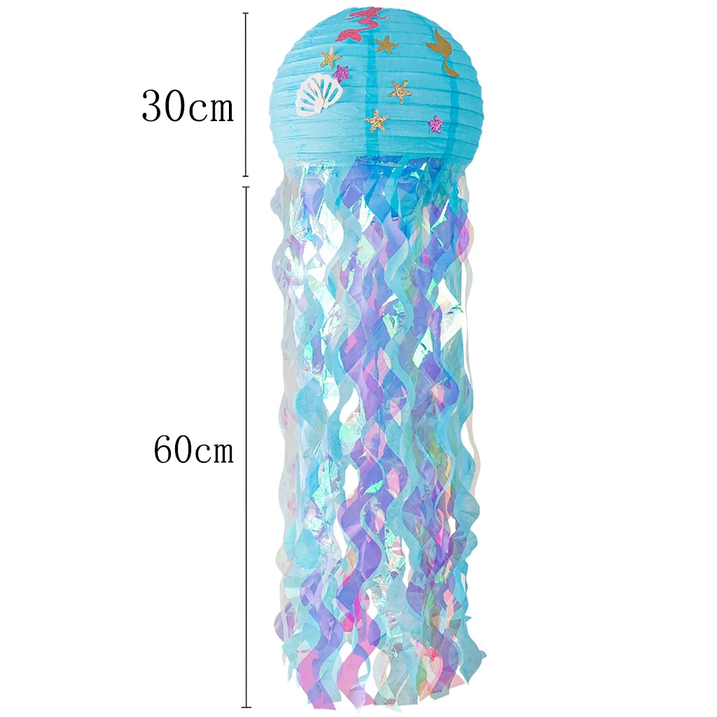 

Jellyfish Paper Lantern Mermaid Party Aquarium Decor Under The Sea Party Little Mermaid Birthday Sea Animal Party Decor