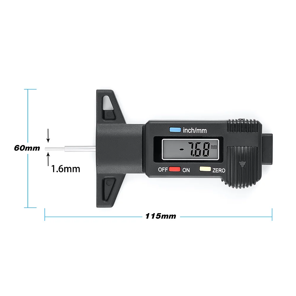 Авто шины инструмент для ремонта автомобильных шин протектора глубиномера