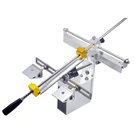 Металлическая точилка для ножей, Шлифовальная система, незаметный поворотный механизм с алмазным стержнем, точильный камень ruixin pro, sytools