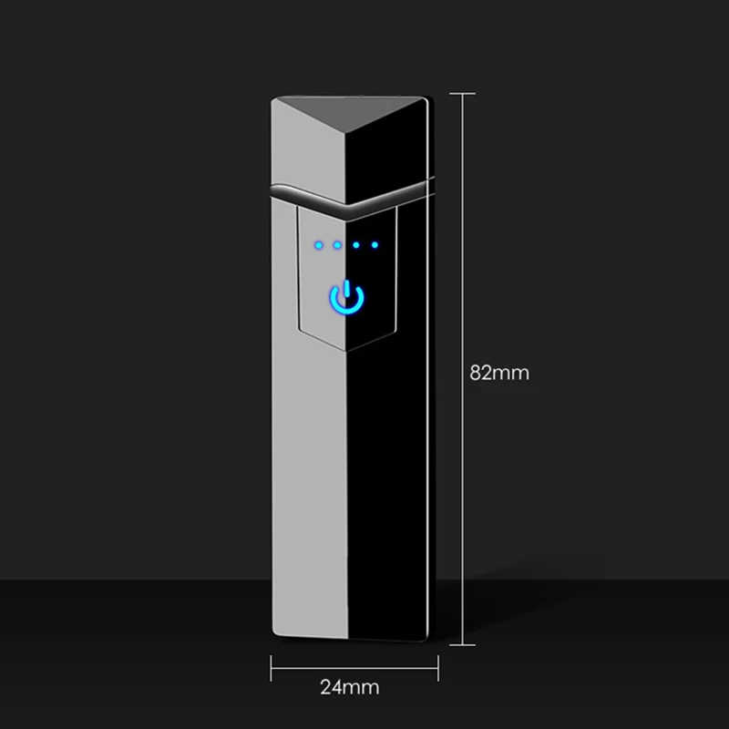 2019 новый дизайн usb зарядка сенсорного экрана электронная сигарета зажигалка