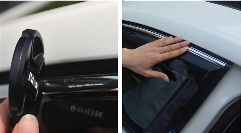 Акриловый+ АБС оконный козырек для Ford MONDEO MK5 боковой Winodow дефлекторы дождевик верхний порог
