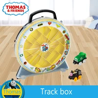 original thomas and friends minis train toy storage box hold 14 minis thomas model car trains toys for boys truck set brinquedos