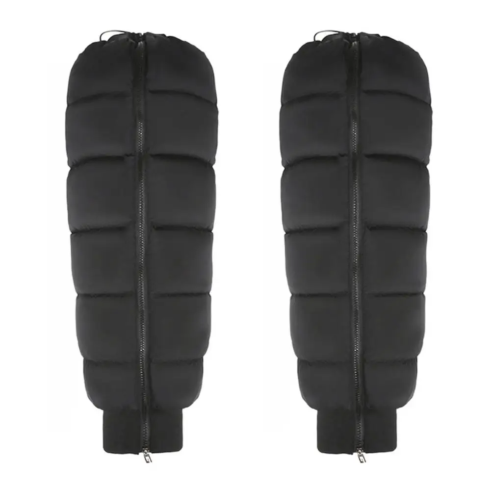 

2 Pcs Motorcycle Winter Warmer Knee & Leg Pad Protector For ATV Quad Scooter Riding Non-slip Hook Motorcycle Accessories