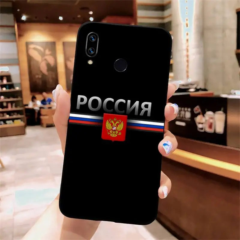

Russia Flag coat of arms Symbol Phone Case For Xiaomi Redmi note 7 8 9 t k30 max3 9 s 10 pro lite