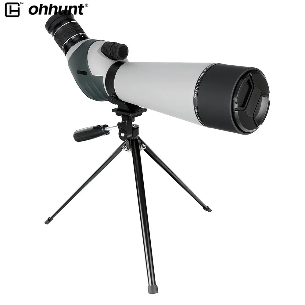 Бесплатная доставка ohhunt 20-60x80 точечная труба двухскоростной фокусный телескоп