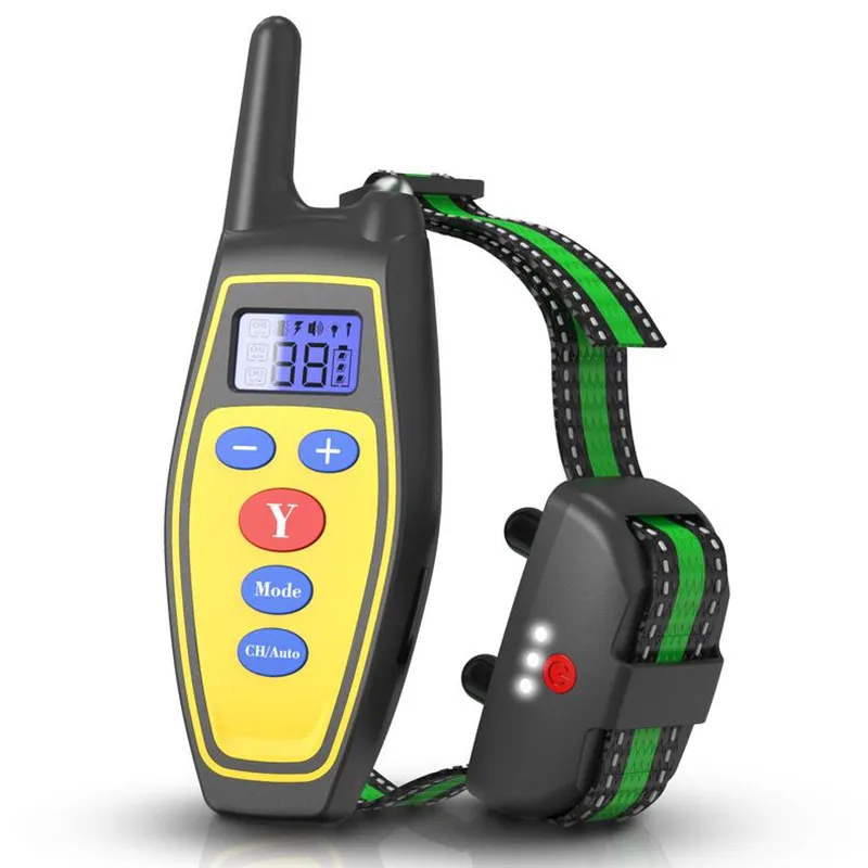 Ошейник для дрессировки собак 2 в 1 автоматический ошейник с защитой от лая и