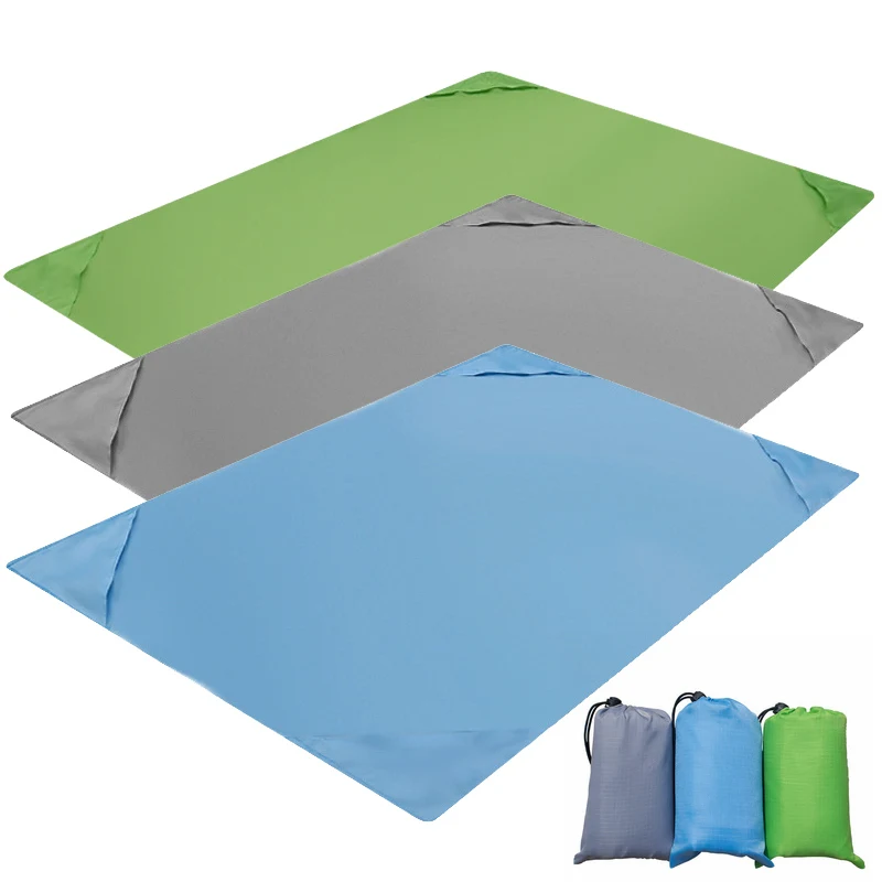 

Portable Beach Mat Blanket Foldable Outdoor Camping Mat Picnic Mat Waterproof Mini Pocket Blanket Sand Beach Pad