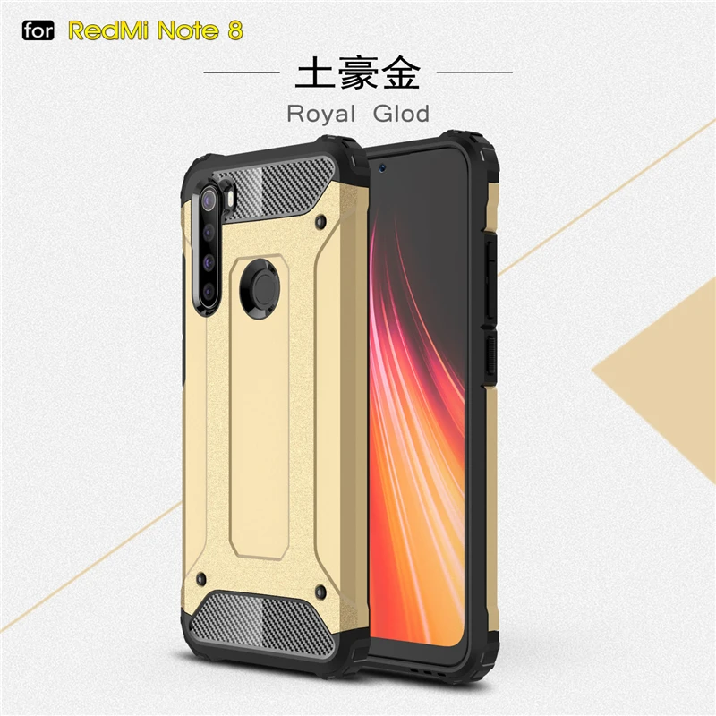 Фото Чехол для Xiaomi Redmi Note 8 2021 с бампером из гибридного TPU+PC материала Чехол для Xiaomi Redmi Note 8 2021 с бампером из гибридного TPU+PC материала