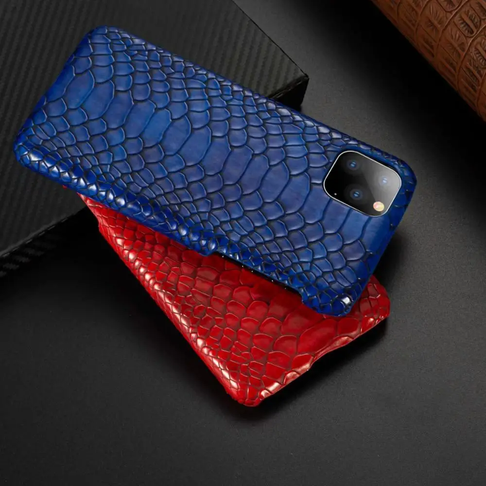Роскошный тонкий чехол со змеиным рисунком для iPhone 8 7 6S 6 Plus 11 Pro XR XS Max X задняя
