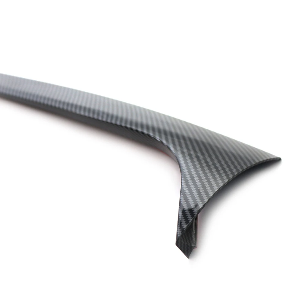 2x автомобильный спойлер на заднее окно боковой Canard Splitter Carbon ABS для Audi A4 B8 Allroad Avant