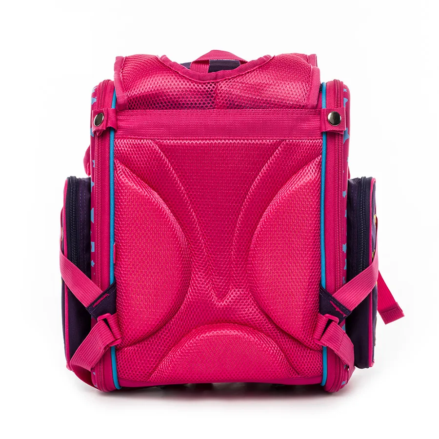 KH003 Kids 5-8 years 3D Orthopedic School Backpack For Girls Cartoon Swan School Bags Children Primary  Schoolbag Backpack