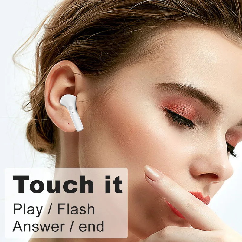 Беспроводные наушники Bluetooth 5 0 TWS Спортивная гарнитура Hi Fi музыкальные