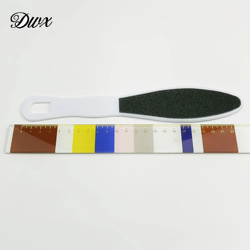 10 шт./лот белая пластиковая пилка для пяток Педикюр Уход за ногами рашпили наборы