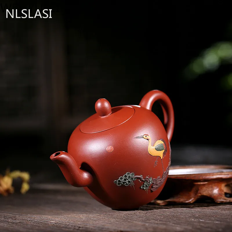 Jual Gaya Baru Ungu Pasir Xi Shi Teko Perjalanan Kenyamanan Set Teh Set Teh Dahongpao Teko Rumah Tangga Minum Peralatan NLSLASI