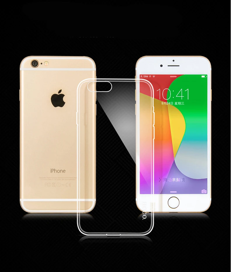 1 x durable stylish simple anti scratch super slim soft tpu case cover ultra thin for iphone 66s plus free global shipping