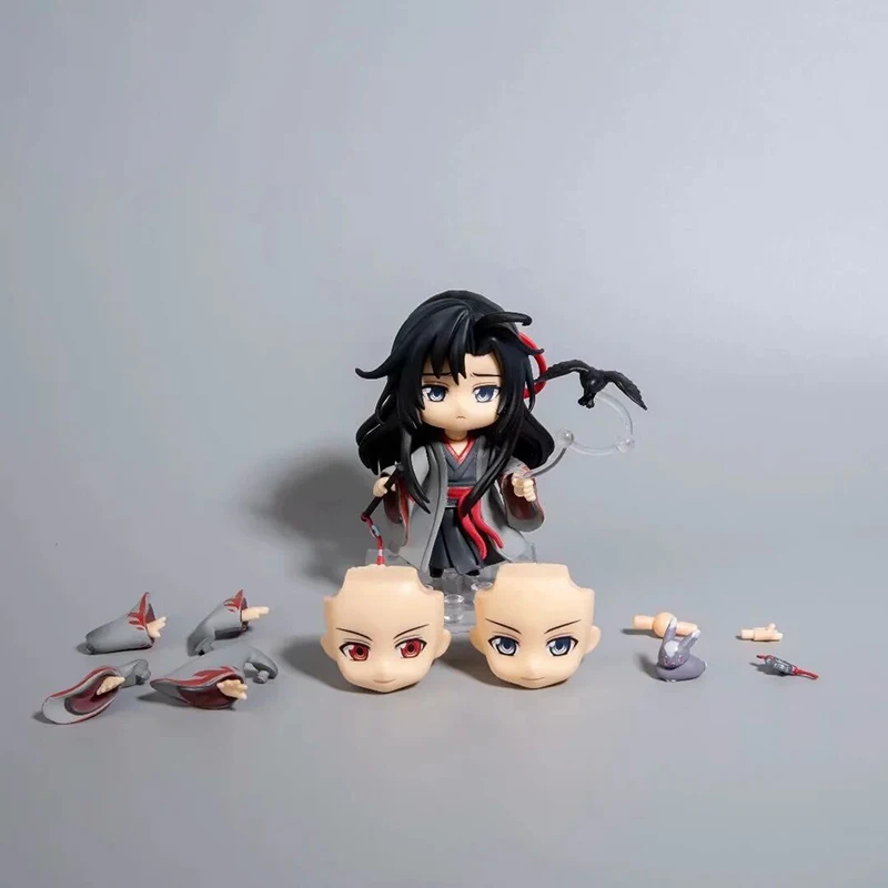Аниме фигурка МО дао ЗУ Ши игрушки Wei Wuxian Yi Ling Lao Zu Lan WangJi ПВХ экшн Q Ver. Коллекционная
