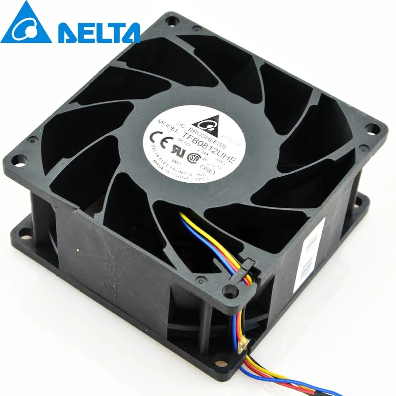 Для Delta TFB0812UHE 5H2L DC12V 2.34A сервер квадратный инвертор осевой охладитель Вентилятор