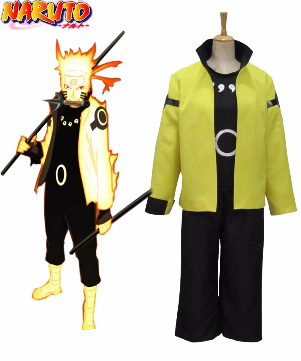 Костюм для косплея удзумаки нарут с девятью хвостами 3 й режим|cosplay costume|bijuu mode