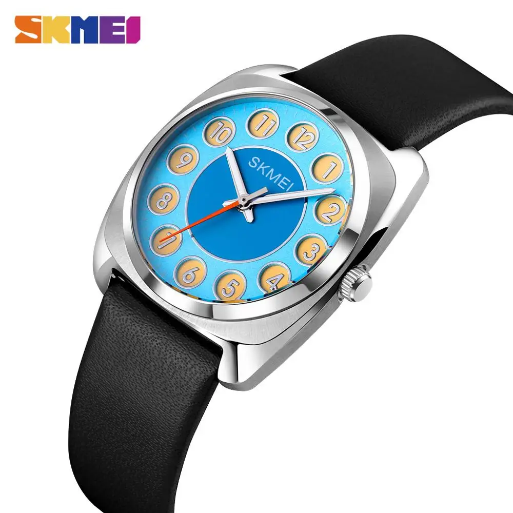

Часы наручные SKMEI женские кварцевые, роскошные модные брендовые, с кожаным ремешком, Q029, 2020