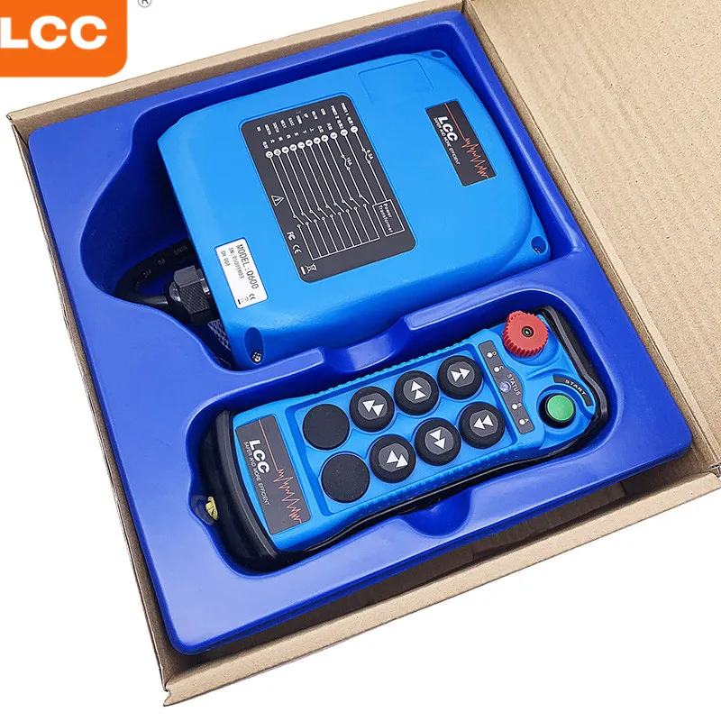

Q600 Blue color Industrial 433mhz radio hoist wireless remote control