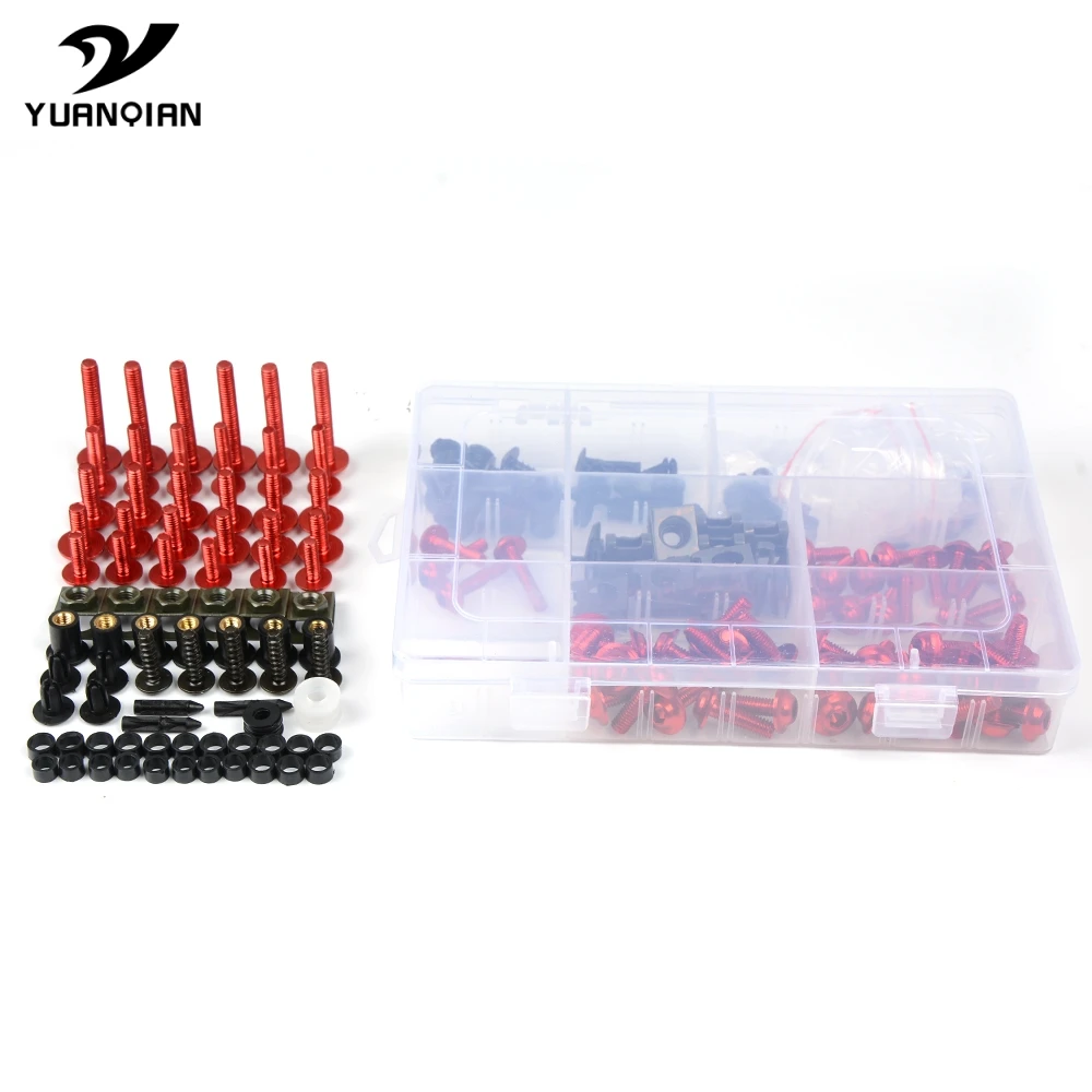 Универсальный Мотоцикл с ЧПУ обтекатель шурупы крепежные зажимы тела Пружинные