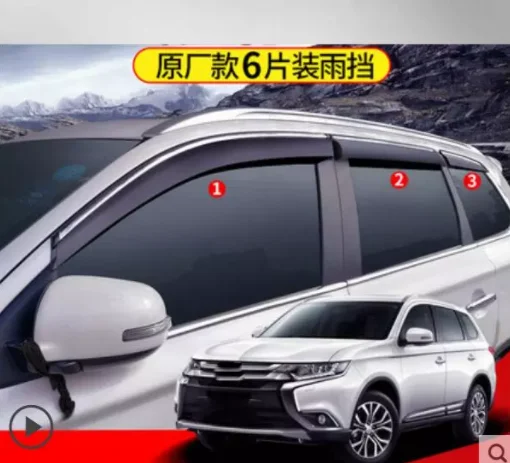 

Экран для боковых окон Mitsubishi Outlander 2010 - 2012 2013- 2020