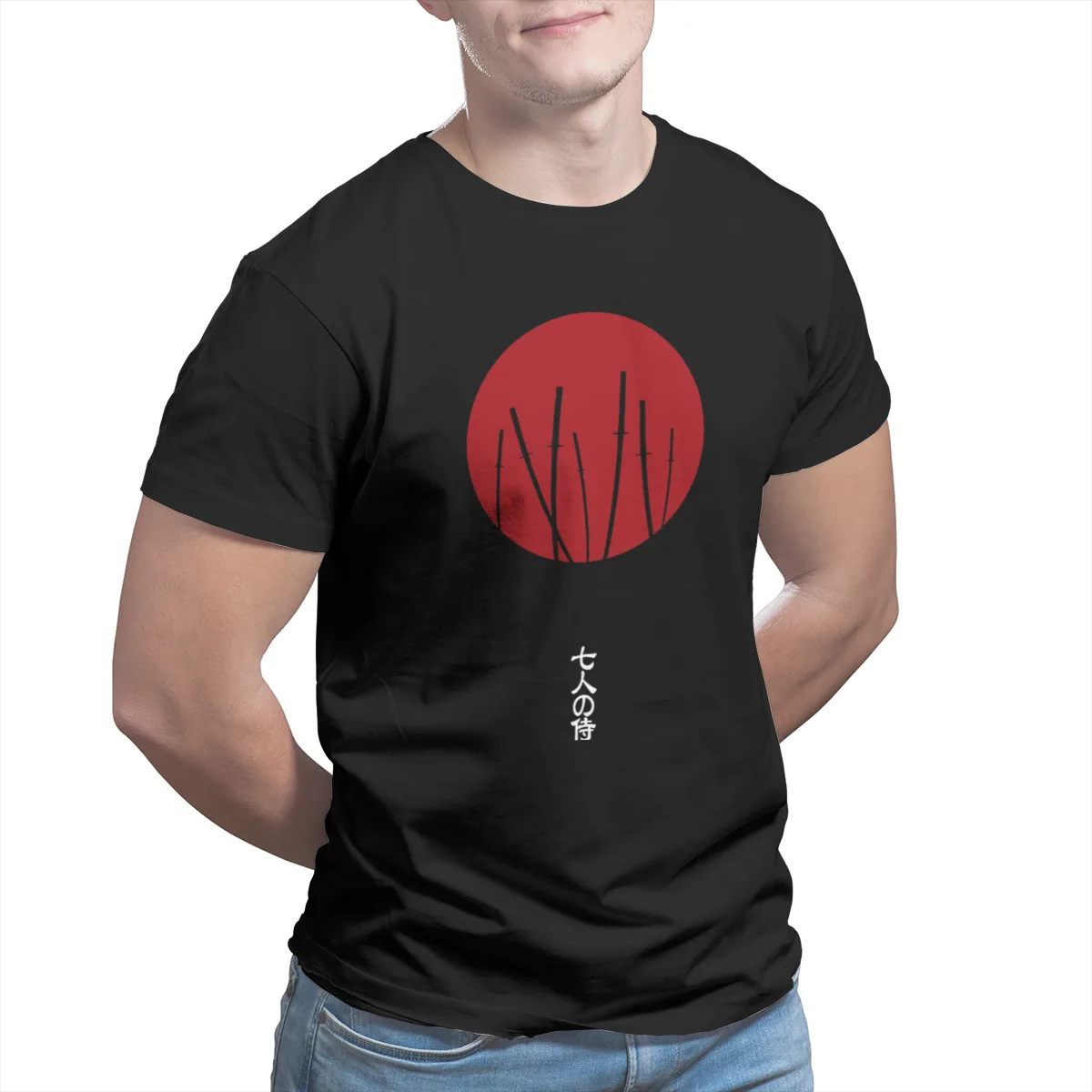 

Seven SamuraiCouplesMatching Tops RoundCollarMenClothing53807