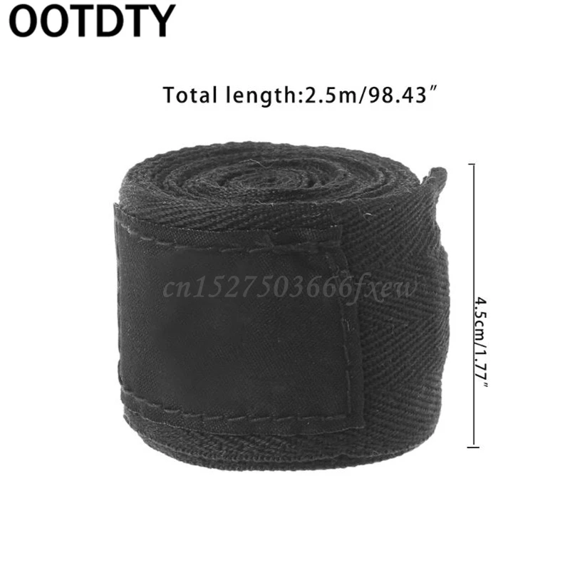 OOTDTY хлопковые боксерский бандаж наручный бант боевые защитные боксерские
