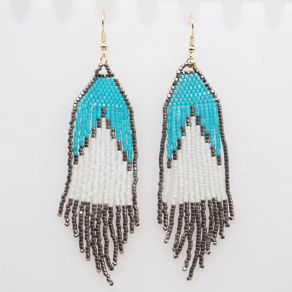

Go2boho Fashion Tassel Earring For Women Jewelry 2020 Japanese Miyuki Bead Ear Ring Bohemian Colored Jewellery Drop Earrings