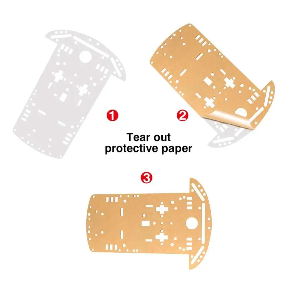 DIY робот набор шасси автомобиля с колесами датчика скорости и аккумуляторной