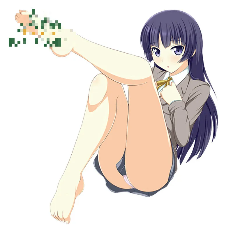 13 см x 12 3 3D автомобильные наклейки Oreimo - Gokou Рури (Kuroneko) Аниме винил JDM автомобиль