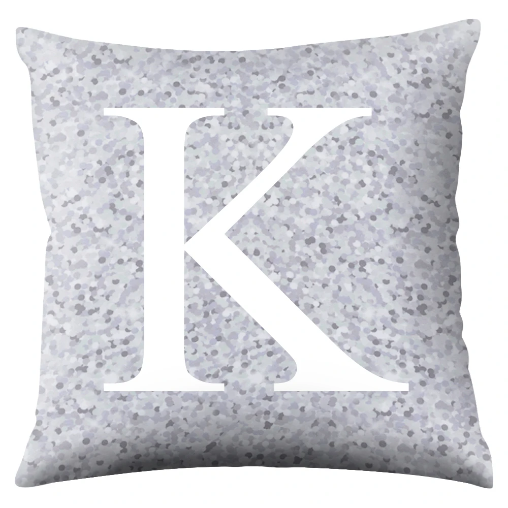 grey 45x45cm Современные Простые Декоративные наволочки, принт, наволочки из полиэстера, наволочки для дома, вечерние, для отеля, текстиль, 45 см* 45 см - Цвет: grey 45x45cm
