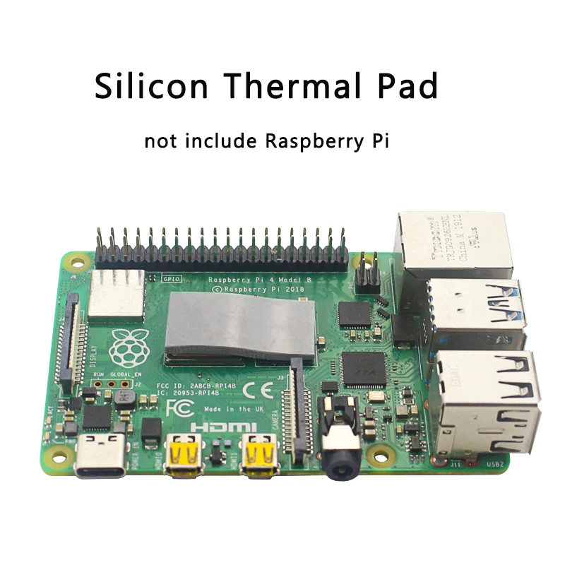 Аргон Нео Raspberry Pi 4 Чехол Алюминиевый металлический корпус скользящий Магнитный