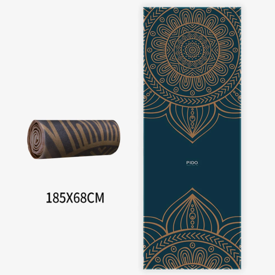 

185X68cm 82cm Yoga Mats Towel Workout Mat Matt Exercise Meditation Esteras Pilates Gym Fitness Washable Non-slip Soft