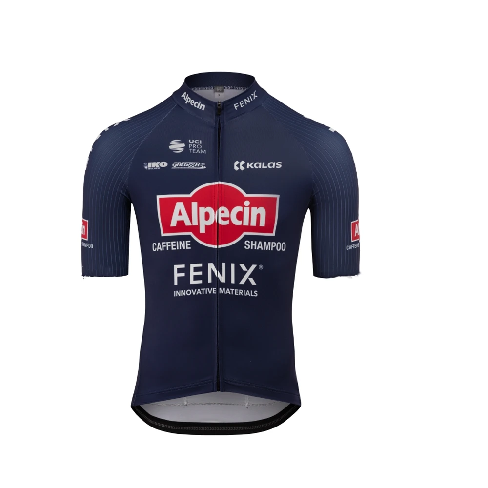 2020 Alpecin FENIX вело-Джерси с коротким рукавом мужские нагрудники шорты гелевые